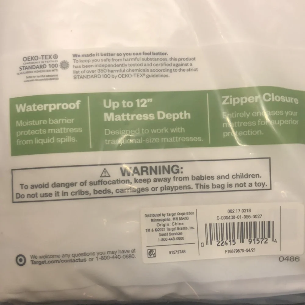 Zippered Mattress Protector